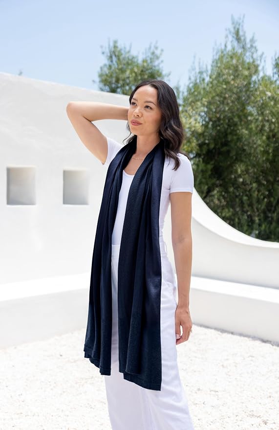 Dreamsoft Travel Scarf, Wrap and Shawl for Women, Organic Cotton - Image 9