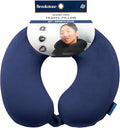 Brookstone Travel Neck Pillow - Lightweight U-Shaped Memory Foam Travel Pillow for Airplane, Car Travels & Sleeping, Blue | Brookstone Travel Neck Pillow Lightweight U-Shaped Memory Foam Pillow by Unknown