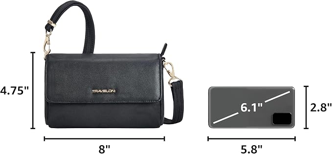 Travelon Anti-Theft Addison Convertible Crossbody/Belt Bag - Image 3