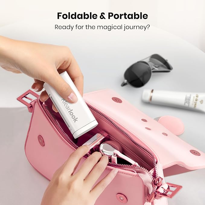 Klearlook Universal Flight Phone Holder, White, Foldable, 360 Rotation, Compatible with 4.7-6.9 Inch Phones - Image 6