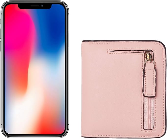 Toughergun Women’s Small Slim Leather Wallet with RFID Protection, Compact Bifold Mini Purse with Clear ID Window - Image 6