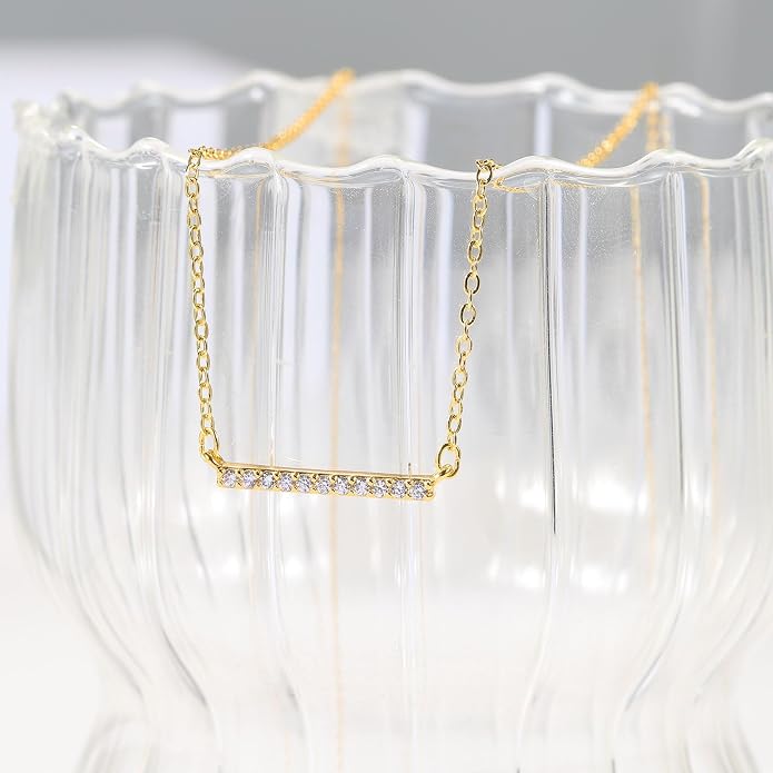 Gold Necklace for Women, Dainty Charm Pendant Necklace Jewelry Gift | 14K Gold Plated, Cute, Delicate, Adults, Non Tarnish, Hypoallergenic, Accessories - Image 5
