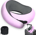 Neck Pillow for Airplane Travel, Comfortable Travel Neck Pillow for Long Flights, Ergonomic Airplane Pillow for Sleeping (Pink, J10) by Unknown