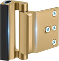 Childproof Door Locks for Kids Safety Home Security Door Lock Reinforcement | Withstand 800 lbs Front Door Safety Lock for Inward Swinging Door Only, Metal Flip Deadbolt Latch Prevents Unauthorized Entry by WINONLY