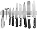 Modern Innovations Magnetic Knife Holder for Wall and Fridge - 18" Knife Magnetic Strip, Magnet Kitchen Knife Holder and Rack, Stainless Steel Magnetic Knife Bar for Kitchen Utensils by ModernInnovations