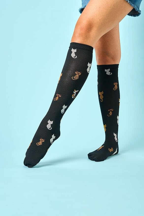 Nurse Mates Women's Calf Socks | 12-14 mmHg Compression | Superior Support & Comfort | 1 Pair - Image 4