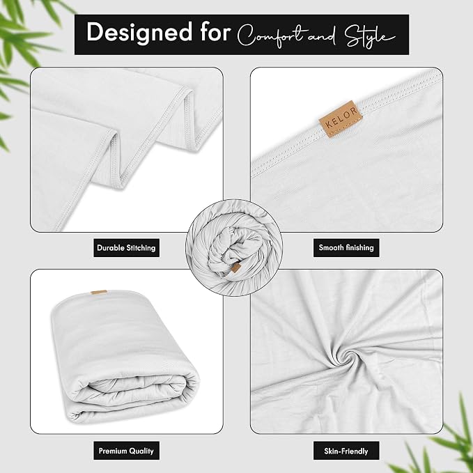 Luxury Cooling Travel Blanket - Stretchy, Lightweight Soft & Breathable Shawl Wraps for Women - Image 5