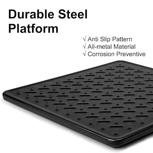Fuzion Shipping Scale, 440LB x 10g High Accuracy Digital Postal Scale | Durable Alloy Steel Platform, Heavy Duty Scale for Packages, Luggage, Large Floor Scale Battery and AC Adapter Included - Image 3