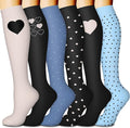 WITHYOU Compression Socks 15-20 mmHg is Best Athletic for Men & Women Running Flight Travel Nurses Pregnant by WITHYOU