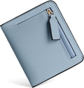 Toughergun Women’s Small Slim Leather Wallet with RFID Protection, Compact Bifold Mini Purse with Clear ID Window by Toughergun