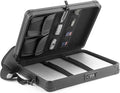 Vaultz Locking Deluxe Tablet and Laptop Case, Tactical Black, VZ03760 | Secure key lock design protects tablets and laptops while traveling, durable deluxe construction built for daily use by Vaultz