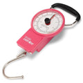Mechanical Luggage Scale with Tape Measure, Up to 80 Pounds (Pink) by MiamiCarryOn