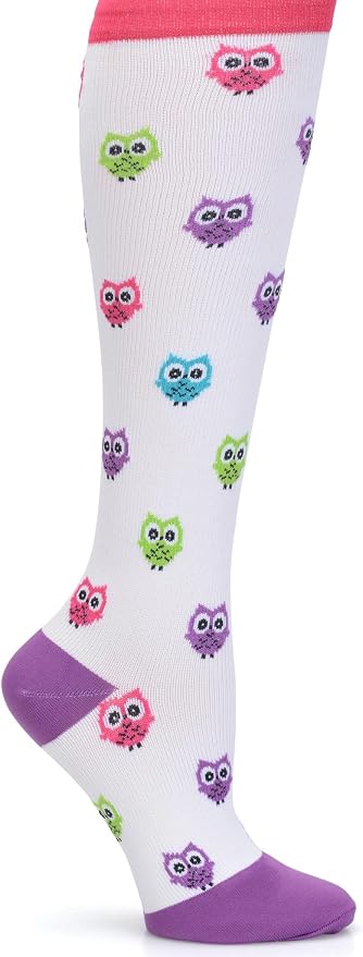 Nurse Mates Women's Calf Socks | 12-14 mmHg Compression | Superior Support & Comfort | 1 Pair by Nurse+Mates