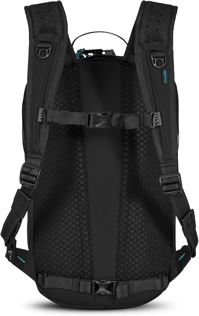 Pacsafe ECO 18L Anti Theft Backpack, ECONYL Black - Image 4