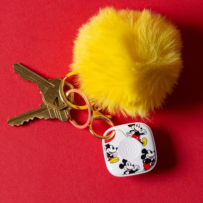 Life360 Tile - Mickey Mouse - Bluetooth Tracker, Keys Finder and Item Locator for Keys, Bags and More. Phone Finder. Both iOS and Android Compatible. 1-Pack (White) - Image 2