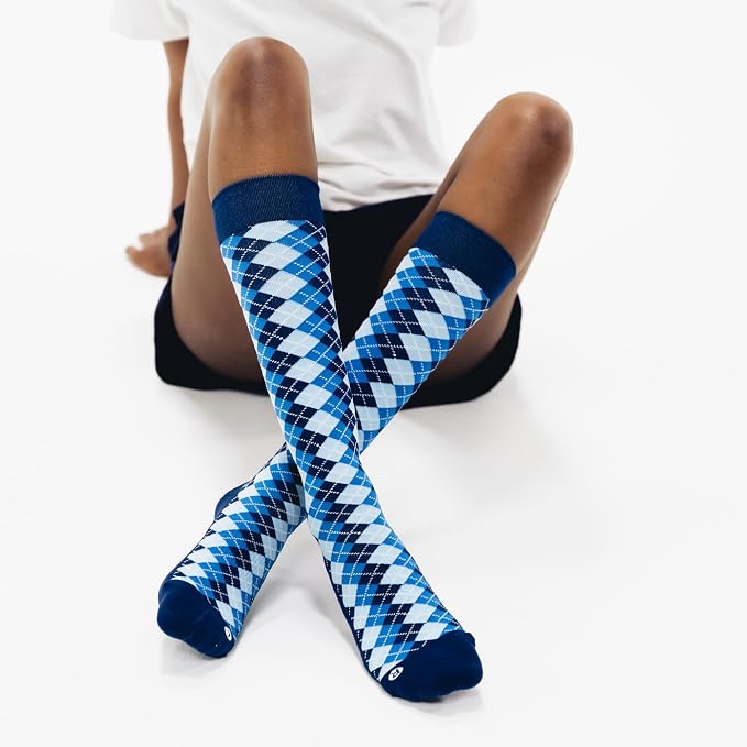 Wellness Compression Socks for circulation, swelling, deep vein thrombosis and calf cramps | 15-20mmHg - Image 7
