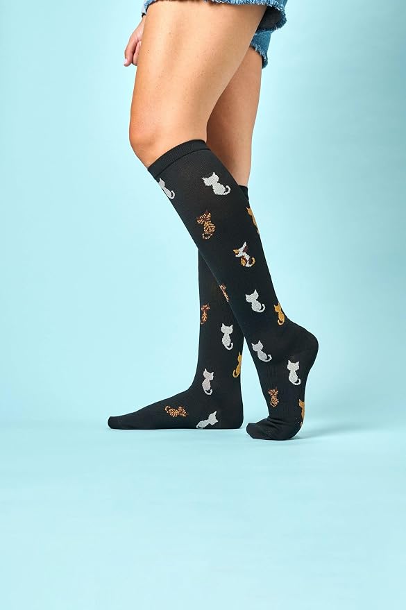 Nurse Mates Women's Calf Socks | 12-14 mmHg Compression | Superior Support & Comfort | 1 Pair - Image 2