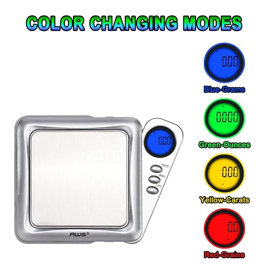 American Weigh Scales 200g x 0.01g Digital Pocket Gram Scale-Blade Series | Precision Mini Scale 0.01g Accuracy, Pocket Scale for Kitchen, Gold, Gems & Coin Scale, Smart Digital & Compact Scale - Image 3