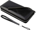 Small Compact Women Wallet RFID Blocking Genuine Leather Bifold Purse with ID Windows by Lavemi