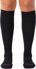 Premium Cotton Knee High Socks - 15-20mmHg Graduated Compression Socks - Soft & Breathable, Unisex by Comrad