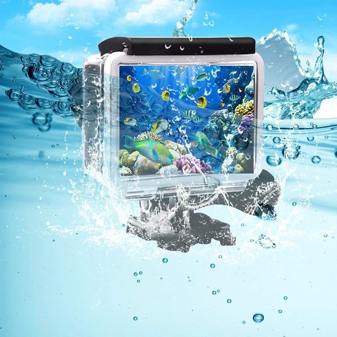 4K UHD Sports Camera 64GB Included, WiFi Action Camera, 100 feet Waterproof, 160 Degree Wide Angle, Remote Control, 2 Batteries, 2.0'' LCD with Mounting Accessories Kit, JS-07B, Black - Image 2