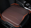 Lofty Aim Car Seat Cushion, Memory Foam Car Seat Cushions for Long Driving | Driver Seat Cushion Adds Height, Auto Seat Pillow for Sciatica Pain Relief, Butt Cushion for Car, Truck, PU Leather Brown by LoftyAim