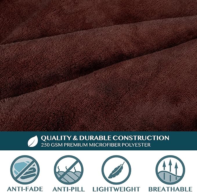 PAVILIA Wearable Blanket with Sleeves for Adult Women Men, Cozy Fleece Warm Wrap Throw with Arms, Gifts for Christmas, Wife - Image 7