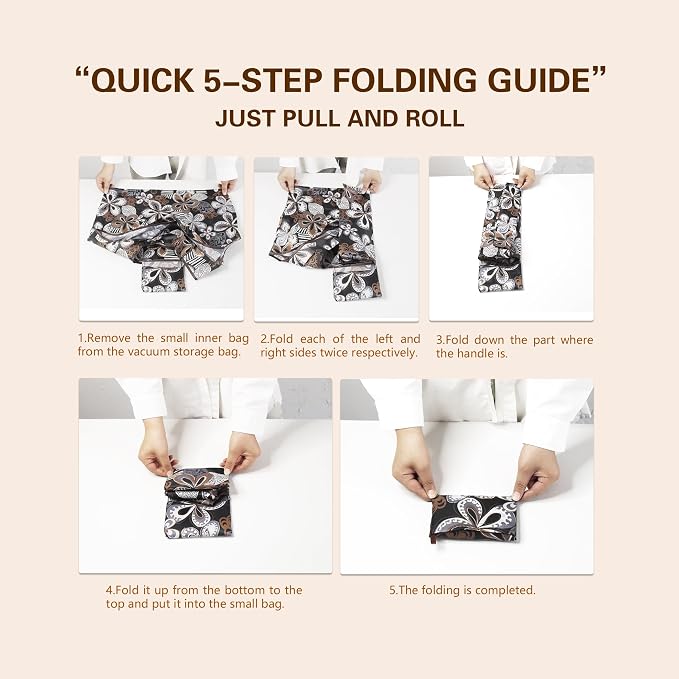 2-Piece reusable grocery bags,shopping bags,grocery bags Reusable Shopping 60+Pounds Capacit, Foldable, - Image 5