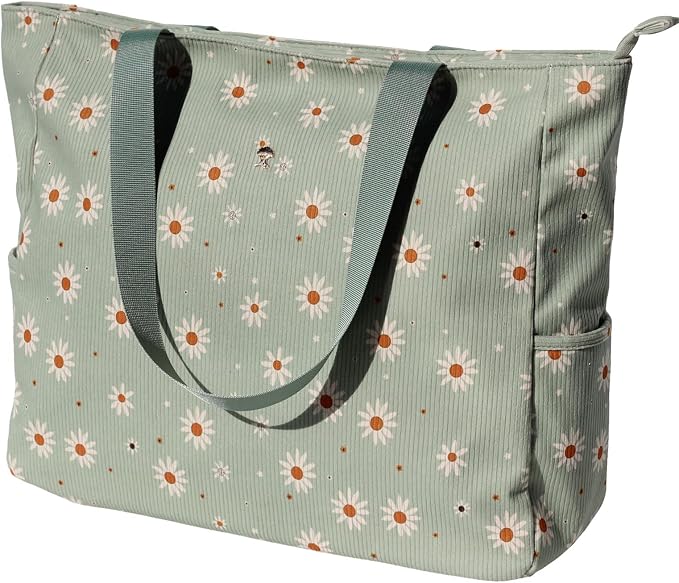 ESVAN LARGE BEACH BAG Water Resistant Lightweight 20 inch Women Oversize Tote Bag for Gym Beach Travel Pool Yoga Nurse - Image 4