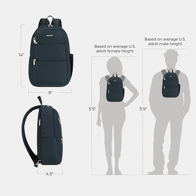 Travelon Anti-Theft Classic Convertible Sling Backpack - Image 5
