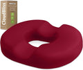 CloudBliss Donut Pillow Stadium Seat Cushion for Tailbone Pain Relief and Hemorrhoids, Memory Foam Seat Chair Cushion, Portable Seat Cushions for Bleachers, Car, Home & Office by CloudBliss