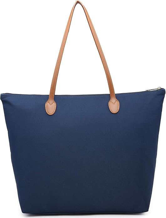 Water Resistant Light Weight Nylon Tote Bag Handbag - Image 3