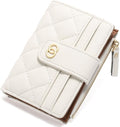 GAEKEAO Small Wallet for Women Slim Bifold Leather Credit Card Holder Wallets Zipper Pocket Coin Purse with ID Window by GAEKEAO