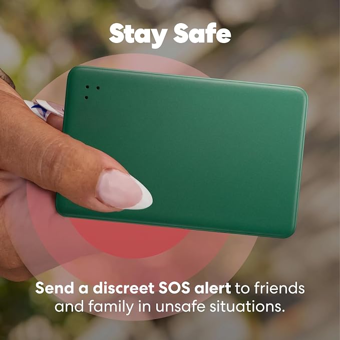 Life360 Tile Slim - Wallet Finder, Bluetooth Tracker and Item Locator for Luggage Tags, Passports and More. Both iOS and Android Compatible. Phone Finder. 1-Pack (Green Surf) - Image 7