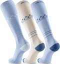 FITRELL 3 Pairs Compression Socks for Women and Men 20-30mmHg-Circulation Support Socks by FITRELL