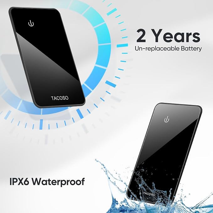 MFi Slim Wallet Tracker Card, Apple Find My (iOS Only), 2 Pack | IP68 Waterproof, Left-Behind Alert, Smart Track Wallet & Luggage, Unique SN, Family Share 5 Max, Essential for Travelers - Image 7