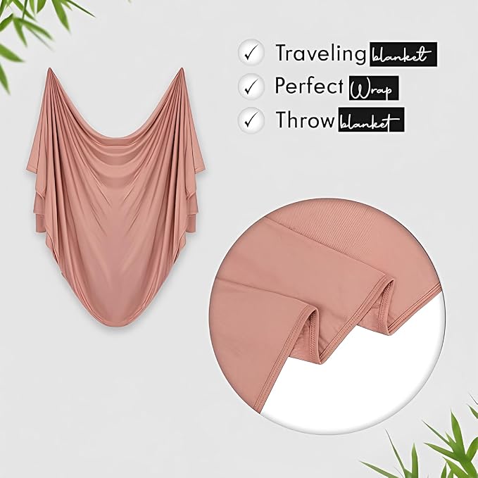 Luxury Cooling Travel Blanket - Stretchy, Lightweight Soft & Breathable Shawl Wraps for Women - Image 2