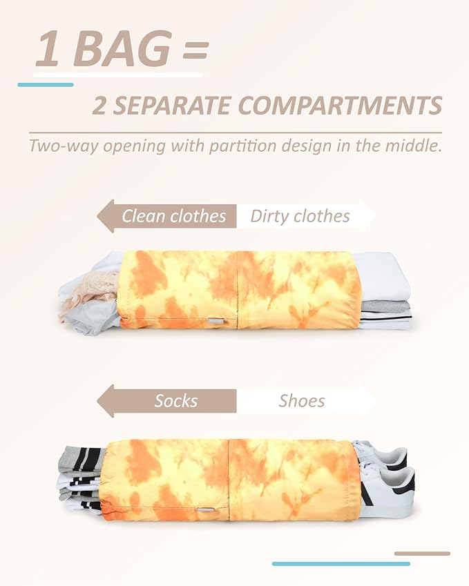 BAGSMART Compression Packing Cubes for Travel Essentials | 14 Set /6 Set /4 Set/2 Set, Lightweight, Durable - Image 5