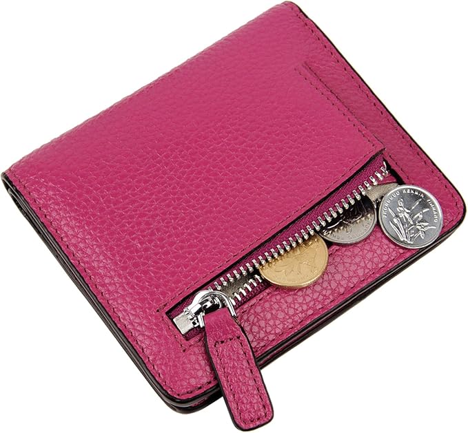 Small Leather Wallet for Women, Ladies Credit Card Holder RFID Blocking Women's Mini Bifold Pocket Purse - Image 6