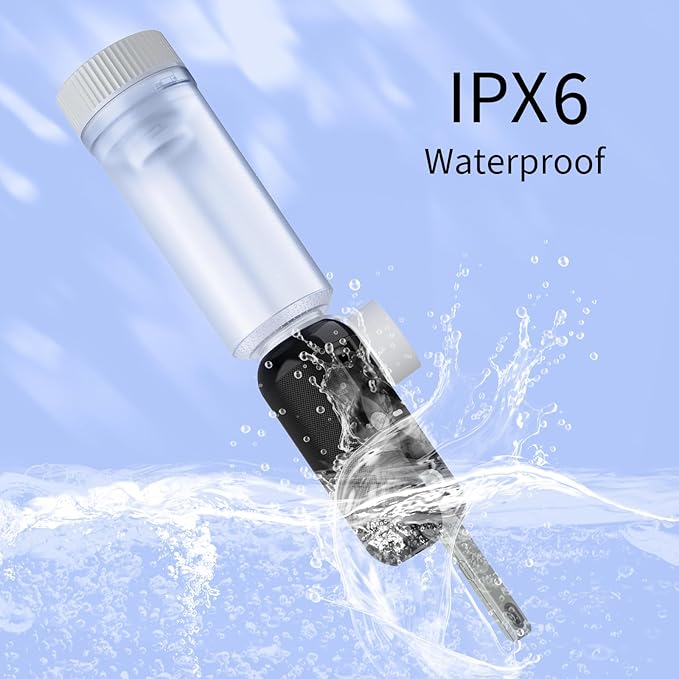 Portable Bidet for Travel,Rechargeable Waterproof Sprayer,Black | Portable Rechargeable Waterproof Bidet Sprayer for Travel, High Pressure Handheld Bidet for Personal Hygiene Cleaning - Image 3