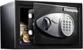 SentrySafe Medium Safe with Digital Keypad, Lock Box with Code has Interior Lining and Bolt Down Kit that Secures Pistol, Money, 0.41 Cubic Feet, 7.6 x 11.4 x 10.4 Inches, X041E by SentrySafe