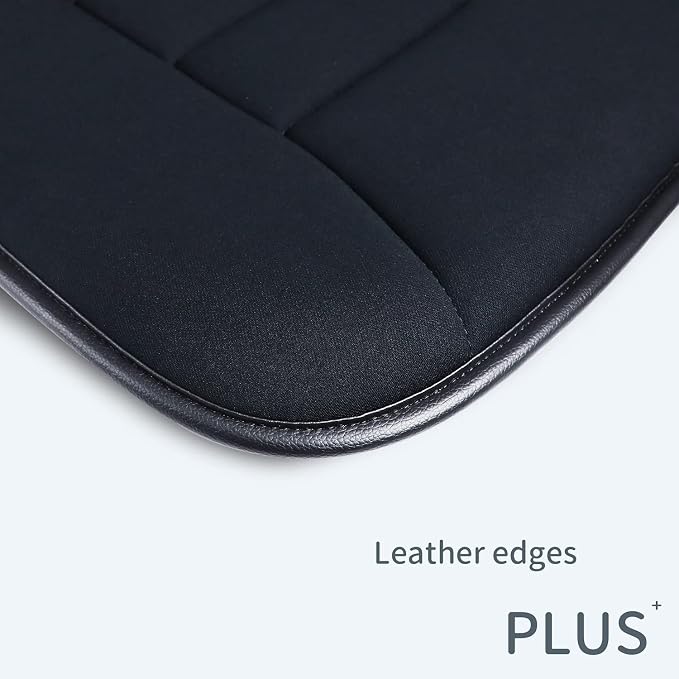 Thick Seat Cushion Memory Foam Car Seat Cushion Pad for Car Driver Seat Office Chair, Thickened Black - Image 6