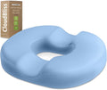 CloudBliss Donut Pillow Stadium Seat Cushion for Tailbone Pain Relief and Hemorrhoids, Memory Foam Seat Chair Cushion, Portable Seat Cushions for Bleachers, Car, Home & Office by CloudBliss