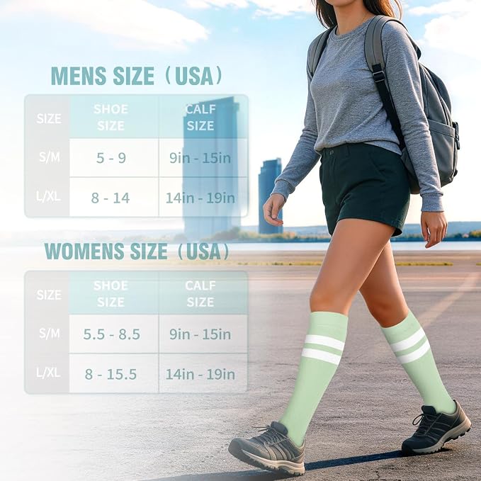 Copper Compression Socks for Women & Men (6 pairs) - Best Support for Nurses, Running, Hiking, Recovery - Image 6