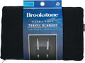 Brookstone Travel Blanket Fleece Throw with Foot Pocket, Compact | Toe Pouch Keeps You Cozy and Prevents Slipping on Long Trips, Folds Into Its Own Sack for Planes, Cars or Camping by Unknown