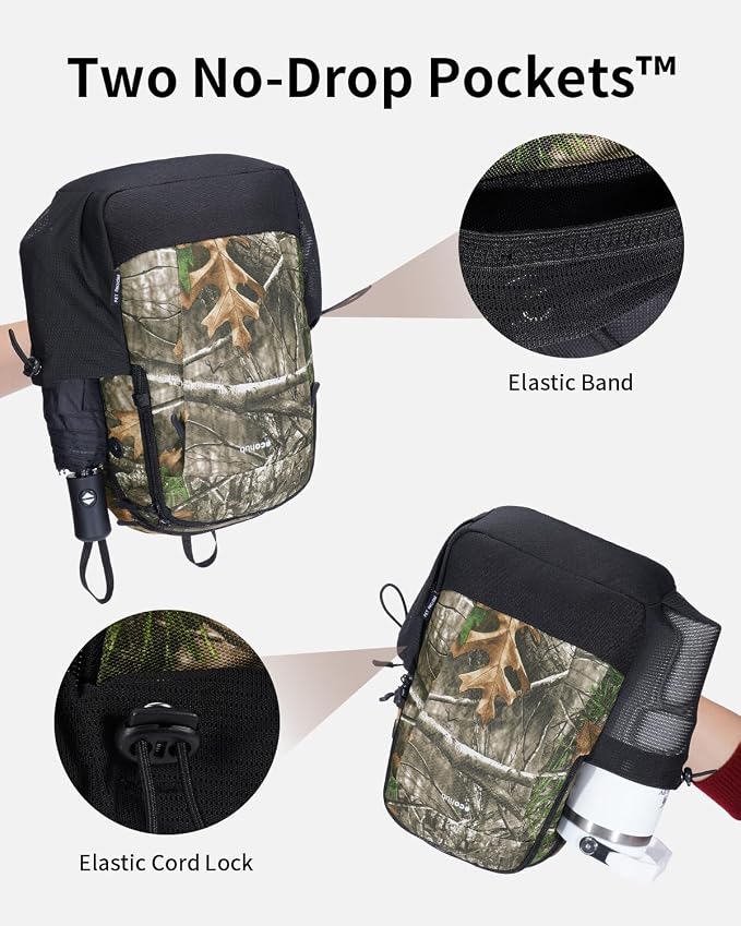 ECOHUB Anti-Theft Crossbody Bag Men Women RFID Blocking Lightweight Sling Backpack Water Resistant for Travel Hiking Outdoor - Image 6