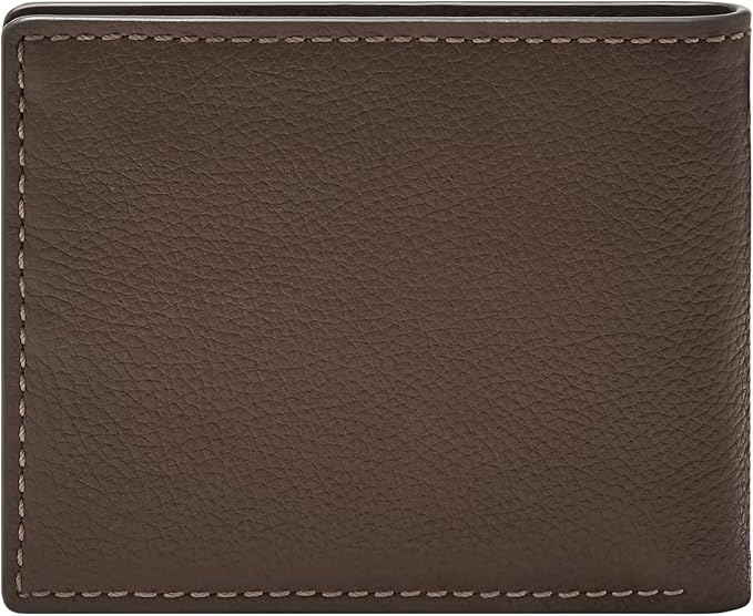 Fossil Carson Leather Bifold Wallet for Men with Flip ID - Image 4