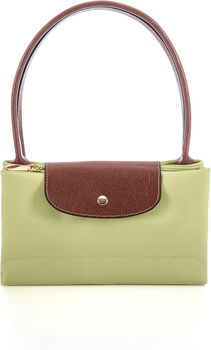 Tote Bag for Women Foldable Shoulder Bag Nylon Weekend Hobo Handbag - Image 3
