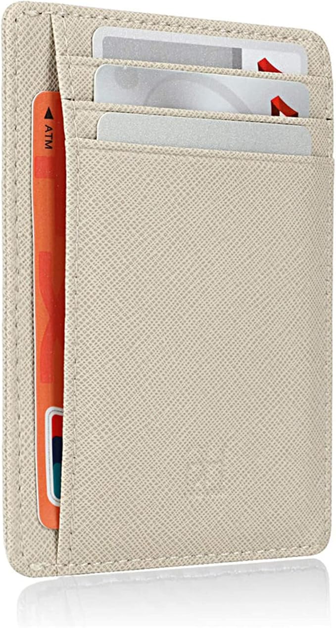 GH GOLD HORSE Slim RFID Blocking Card Holder Minimalist Leather Front Pocket Wallet for Women | Slim by GH+GOLD+HORSE