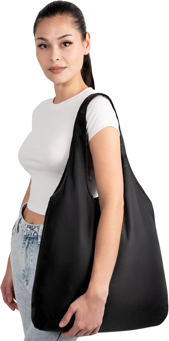 Nanobag XL 25L Tote Foldable Packable Reusable Grocery Shopping Bag | 1.05 oz Premium Portable Collapsible Extra Large Pocket-Sized for Everyday Use, Beach & Travel - Image 2